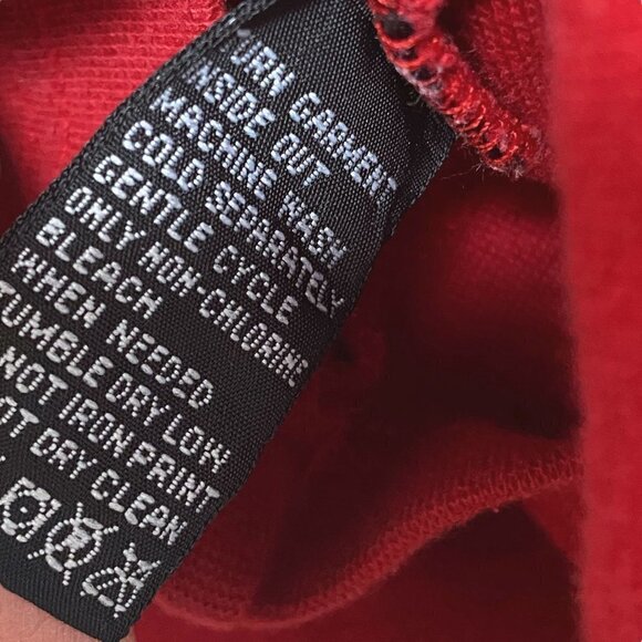 POLO JEANS RALPH LAUREN Boys Large Red Mock New Long Sleeve Turtleneck - Picture 9 of 10